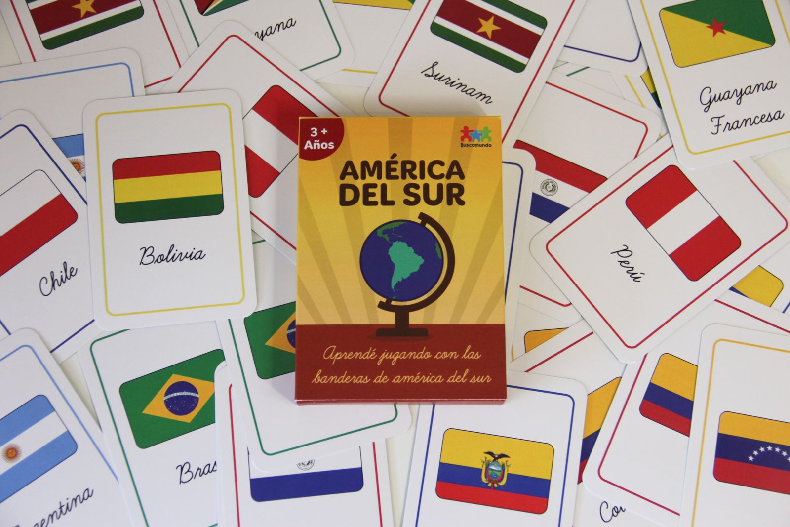 Cartas Banderas América del Sur - Imagen 5