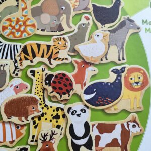 Animales del mundo imantados