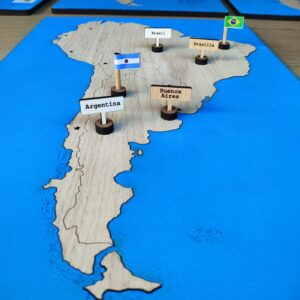 Mapas y banderas